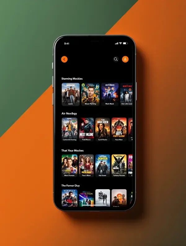 秋霞影视手机 APP 界面预览